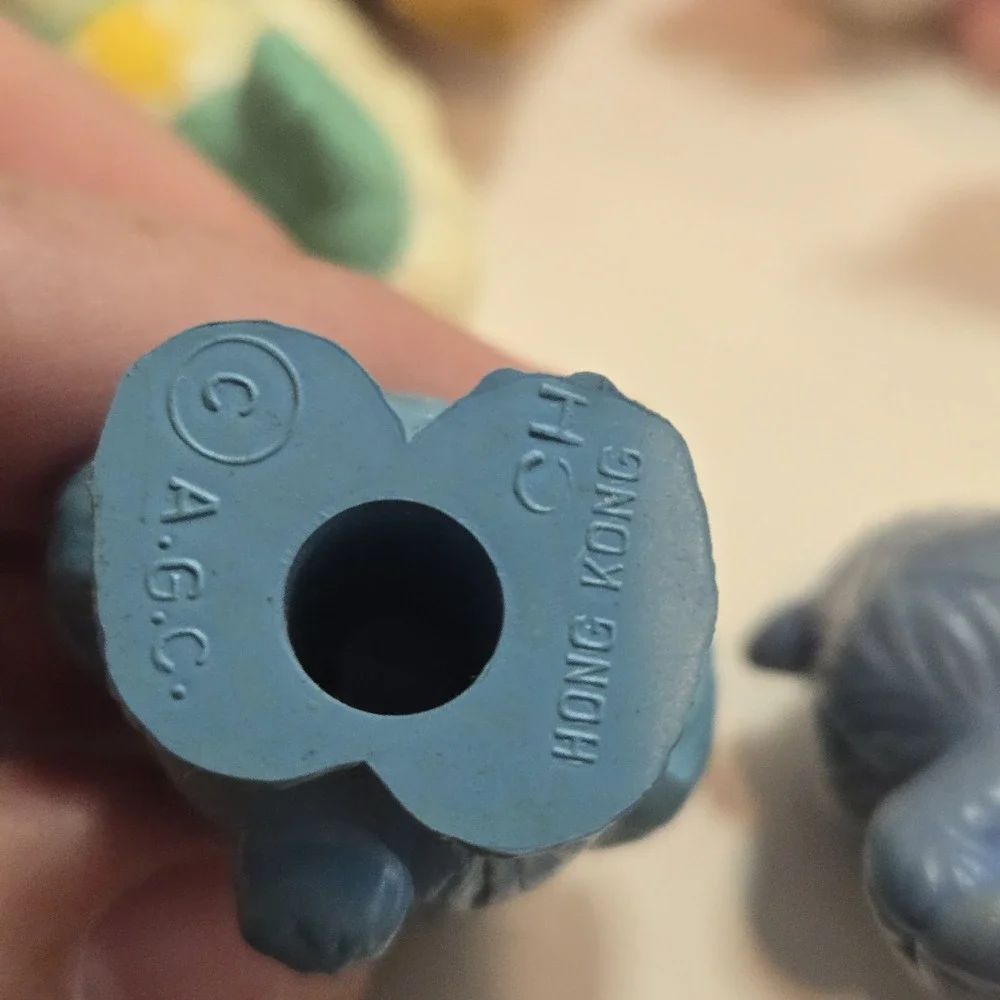 Vintage 80s Care Bears‎ Lot of 8 Mini Figures AGC '83 '84 Rare Toy PVC - Picture 10 of 10